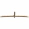 Ekena Millwork Bellingham Rough Sawn Timber Gable Bracket, Douglas Fir, 108"W x 27"H x 4"D x 4"F, 6/12 Pitch GBW108X27X0404BEL00RDF - alternate 5